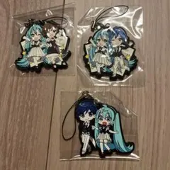 初音ミク アクリルストラップ 3個セット
