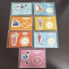 Happyくじ パペットスンスン F賞7点 アクリルスタンド 全種類セット