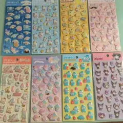 サンリオ　ぷくっとシール　8枚セット