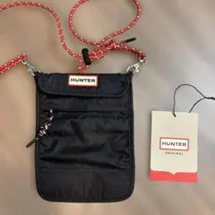 HUNTER パッカブルフォンポーチ ブラック
