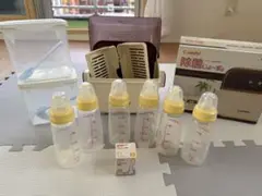 Pigeon 哺乳瓶(プラ) Combiレンチン除菌 はぐくみエコパックケース