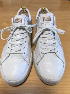 オニツカタイガー ローンシップ3.0ホワイト 27.5cm クリーニング済　美品