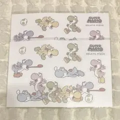 ジェラートピケ ノベルティ オリジナルステッカー ヨッシー