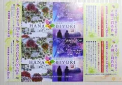 Bijouさま専用です HANA BIYORI 入園ご招待券 2枚セット