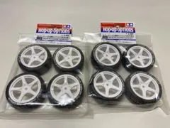 5本スポークホイール白接着済みラジアルタイヤのサムネイル