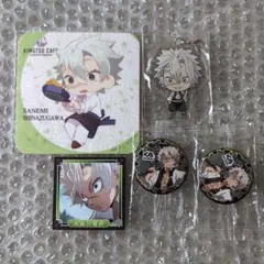 鬼滅の刃　不死川実弥グッズ5点セット(スイパラ、くら寿司他)