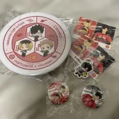 ハイキュー!! くら寿司 音駒皿　めじるしチャーム黒尾