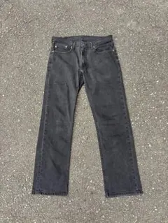 Levi's 505 ダークグレー ストレートデニム W32 L32 - メルカリ