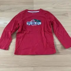 JANIE AND JACK 長袖カットソー レッド 3
