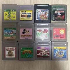 ゲームボーイ　ゲームボーイカラー　ソフト　まとめ売り　10本