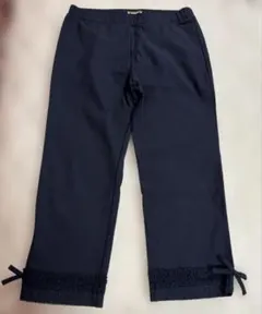 《INGEBORG》 インゲボルグ　１１号　ネイビー　パンツ　フリルのサムネイル