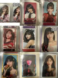 TWICE モモ トレカ ハイタッチ