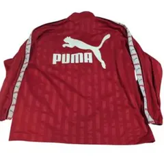 PUMA プーマ ジャージ 上着 赤 RED トラックジャケット プージャ