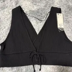 GU 2WAY レースアップビスチェ ブラック Lサイズのサムネイル