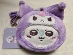 ちいかわ サンリオ コラボ ポシェット モモンガ　クロミ