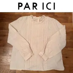 PAR ICI 長袖ブラウス ホワイト
