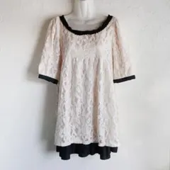 MERCURYDUO（マーキュリーデュオ ）総花柄レース ワンピース