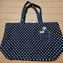 レア商品！スヌーピー　Leeコラボ トートバッグ中古品