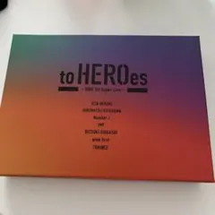 to HEROes TOBE 1st Super Live Blu-ray - メルカリ