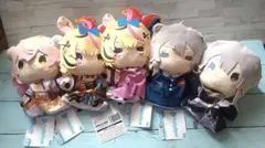ホロライブ 5期生 ねぽらぼ 5体 パペットぬいぐるみ