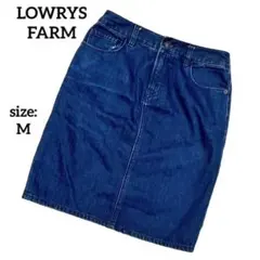 ローリーズファーム ミニスカート デニム タイトスカート シンプル 定番人気 M