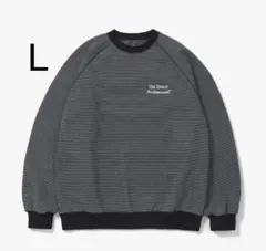 ennoy BORDER CREW NECK SWEAT L