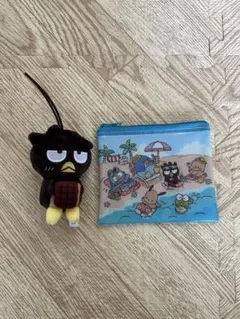 【未使用品】はぴだんぶい　スシローコラボ日焼けばつ丸とポーチセット