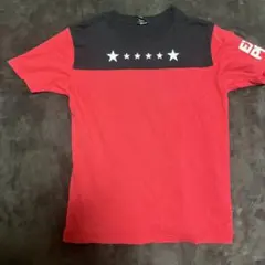 24karats レッド ブラック Tシャツ