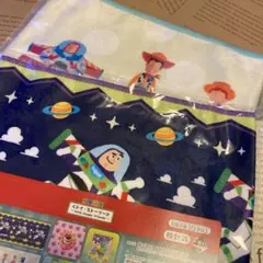 一番くじ　トイストーリー　F賞　タオルコレクション　タオルマフラー　バズ　全員