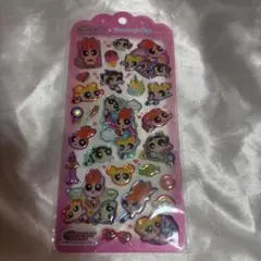 【正規品】パワーパフガールズ ドロップジェリー ぷっくりシール