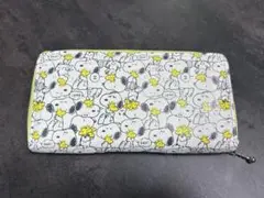 スヌーピー 長財布ラウンドファスナー ウッドストック未使用