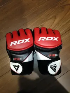 RDX F12R オープンフィンガーグローブ 赤黒のサムネイル
