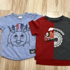 トーマス　Tシャツ 100cm 2枚セット　ミキハウスピクニック　チャオパニックのサムネイル