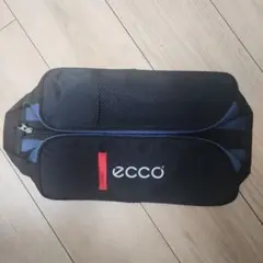 ecco ボディバッグ ポーチ ブラック ブルー