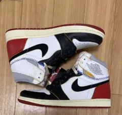 ユニオン×エアジョーダン1 ハイ バーシティレッド
