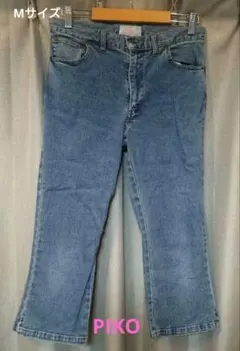 PIKO デニムパンツ ジーンズ　クロップド丈のサムネイル