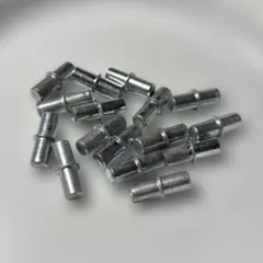 【16個セット】棚ダボ 差し込みタイプ 全長16mm 直径4.9mm スチール製