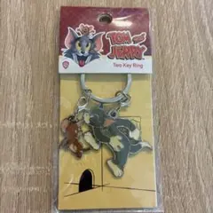 トムとジェリー キーホルダー 2連キーリング