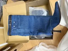 yello デニム ロングルーズブーツ - メルカリ