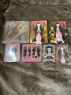 鬼滅の刃無限城編キービジュアルアクリルスタンド竈門禰豆子ポストカードクリアカード