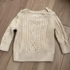 gap ギャップ　babygap ニット　ケーブルニット　冬　トップス