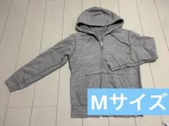 ジップパーカー グレー パーカー