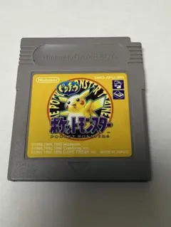 初期生産ロット】ポケットモンスター GBゲームボーイソフト ピカチュウ