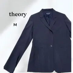 【美品✨】theory ジャケット　ブラック　ビジネススーツ　ウール　フォーマル