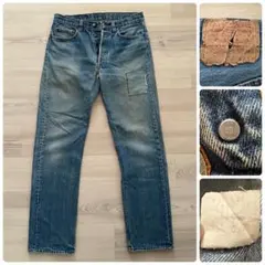87年 USA製 Levi's 501 オリジナルヴィンテージ ハチマル W33