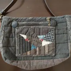 パッチワーク ショルダーバッグ/ポシェット
