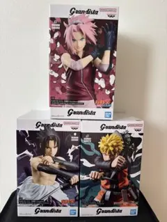 Grandista NARUTO ナルト・サスケ・サクラ　フィギュア 3体セット