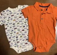 ベビーギャップ　オシュコシュ　ロンパース　半袖　2枚セット　70㎝　6-12ヶ月