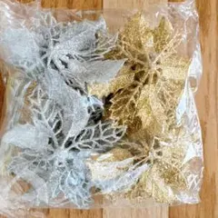 クリスマスツリー飾り 雪の結晶 32枚入れ クリスマスツリー オーナメントのサムネイル