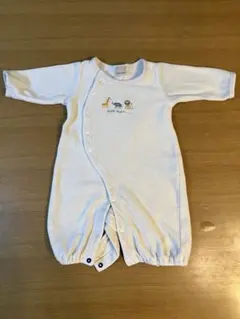 petit main プティマイン　ロンパース 白F(50-70)